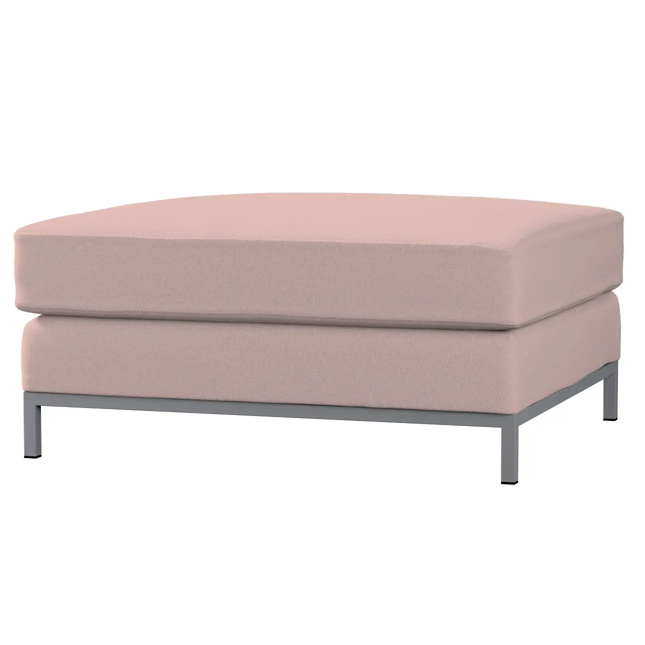 Dekoria Potah na podnožku Kramfors, růžová, podnožka Kramfors, Boucle Teddy, 702-84