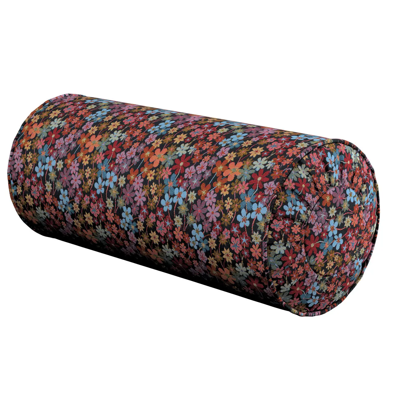 Dekoria Válec s čelními záložkami, barevné, Ø 20 x 50 cm, Intenso Premium, 144-32