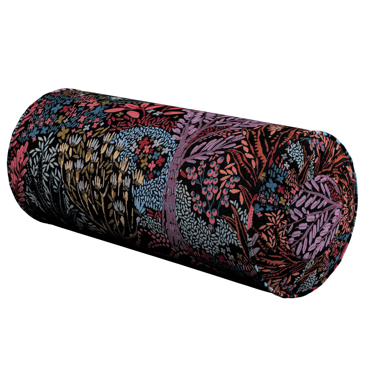 Dekoria Válec s čelními záložkami, barevné, Ø 20 x 50 cm, Intenso Premium, 144-26