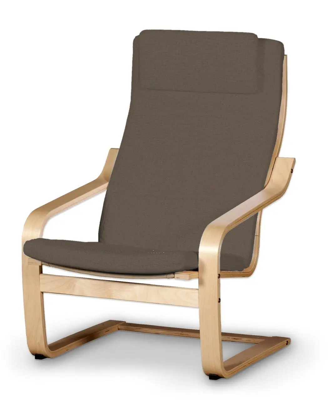 Dekoria Sedák na křeslo IKEA Poäng II, hnědá, kØeslo Poäng II, Etna, 705-08