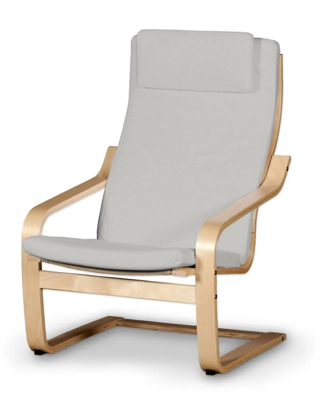 Dekoria Sedák na křeslo IKEA Poäng II, světlá holubí šeď, kØeslo Poäng II, Etna, 705-90