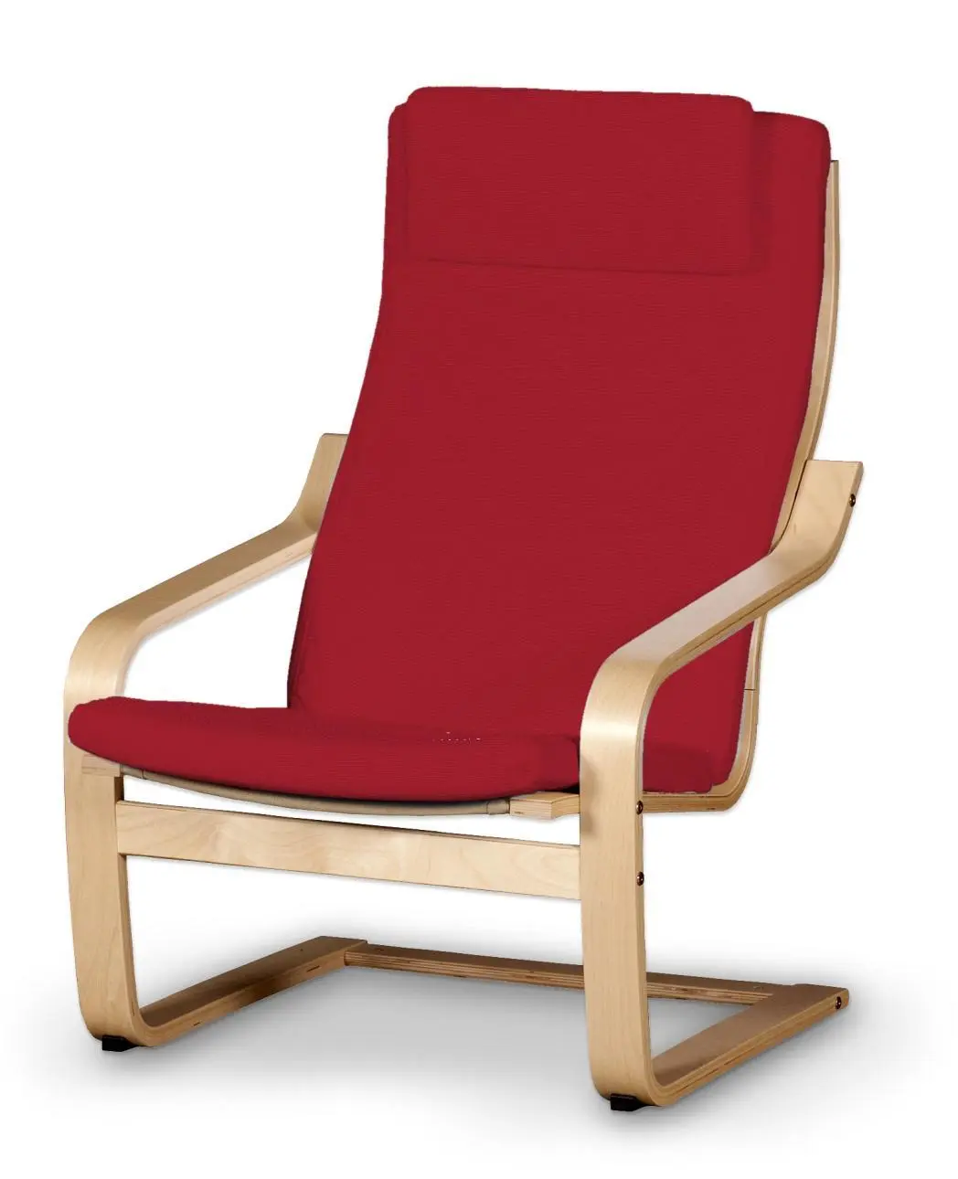 Dekoria Sedák na křeslo IKEA Poäng II, tmavě červená , kØeslo Poäng II, Etna, 705-60