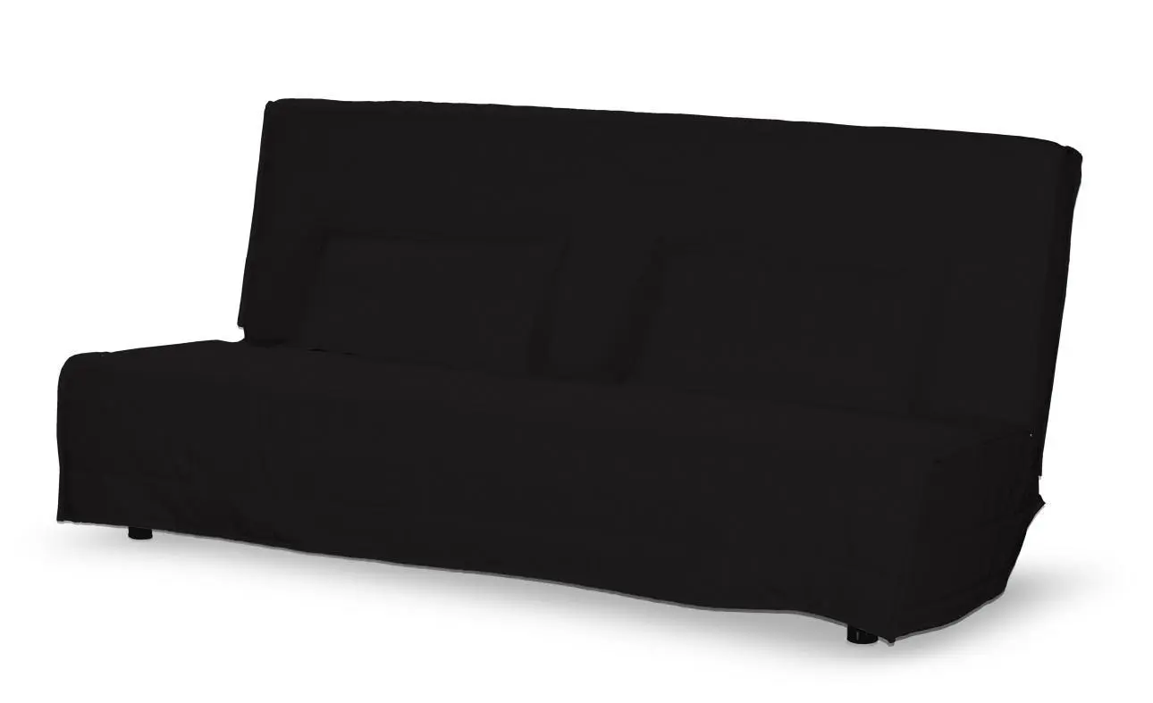 Dekoria Potah na pohovku IKEA  Beddinge , dlouhý, Black - černá, pohovka Beddinge, Cotton Panama, 702-50