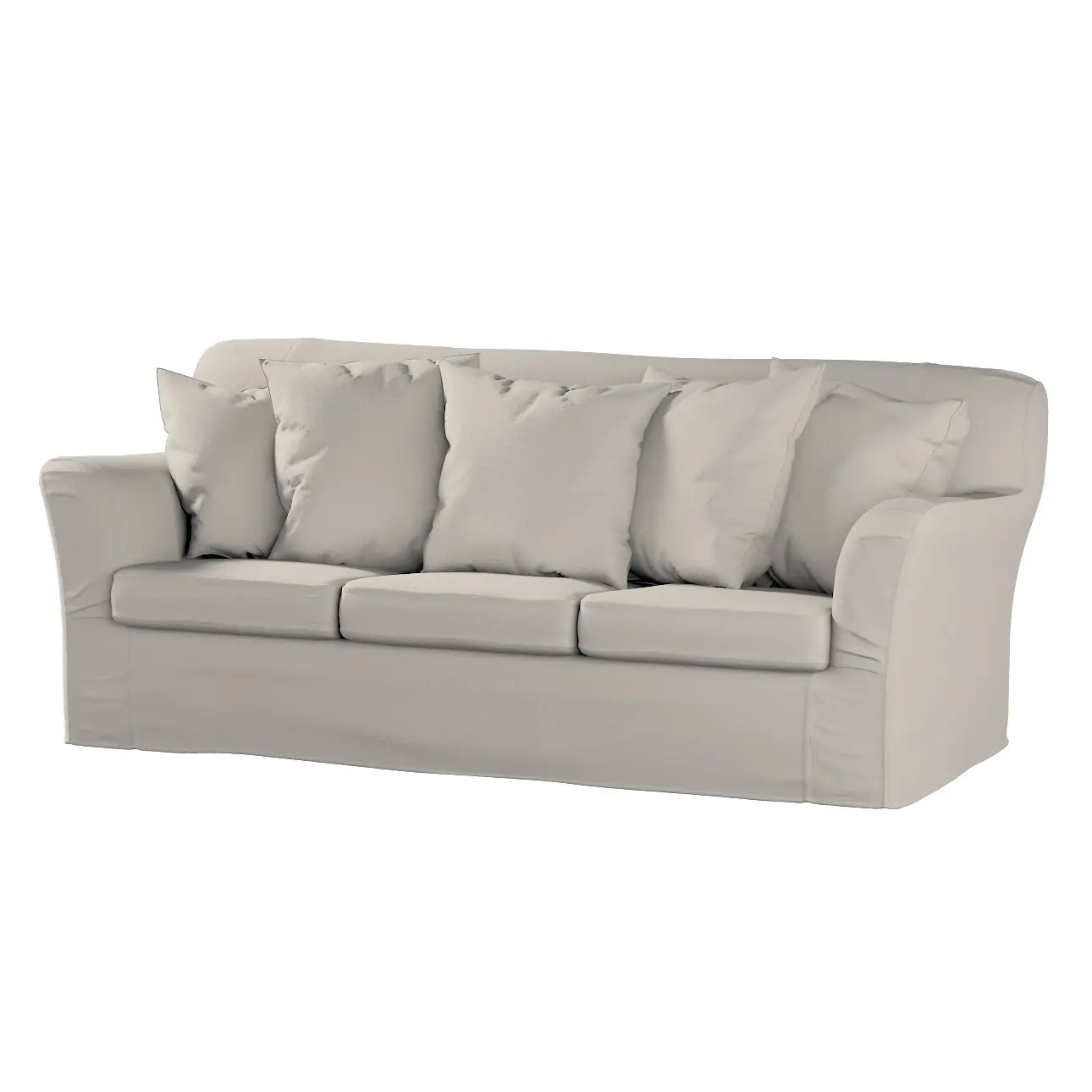 Dekoria Potah na pohovku IKEA  Tomelilla 3-místná nerozkládací, světle bežová, pohovka Tomelilla 3-místná, Boucle Teddy, 702-81