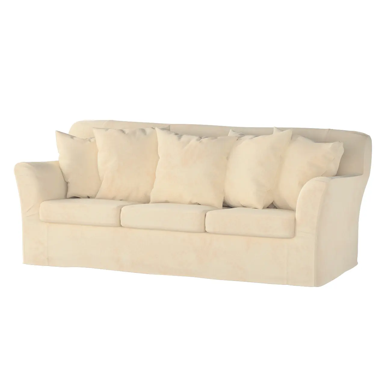 Dekoria Potah na pohovku IKEA  Tomelilla 3-místná nerozkládací, ecru, pohovka Tomelilla 3-místná, Living Velvet, 704-79