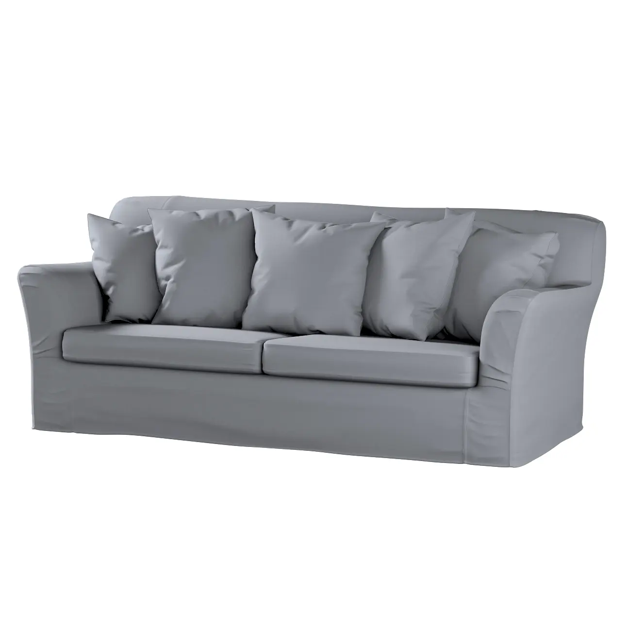 Dekoria Potah na pohovku IKEA  Tomelilla rozkládací, šedá, pohovka Tomelilla rozkládací, Cotton Panama, 702-46