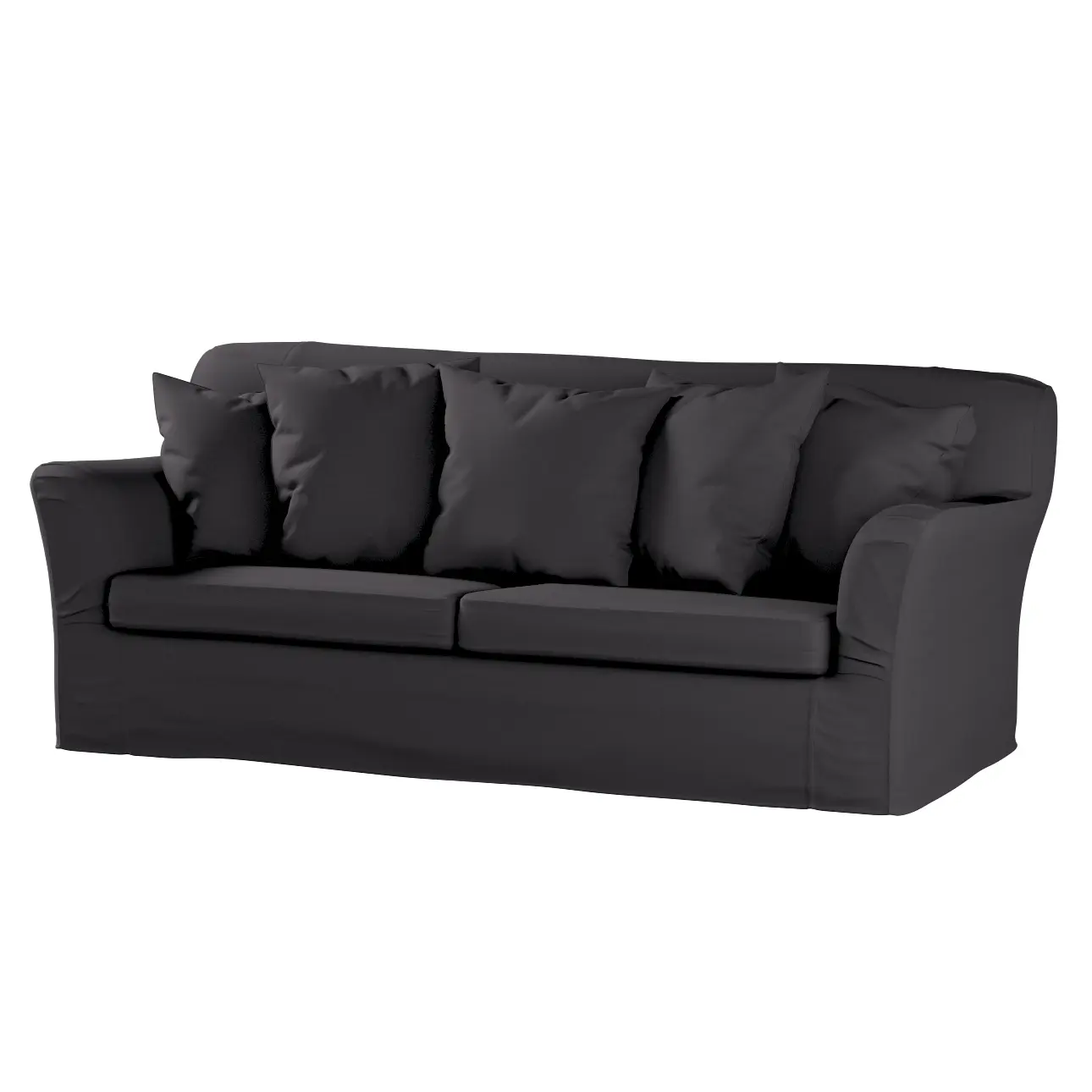 Dekoria Potah na pohovku IKEA  Tomelilla rozkládací, grafitová, pohovka Tomelilla rozkládací, Cotton Panama, 702-08