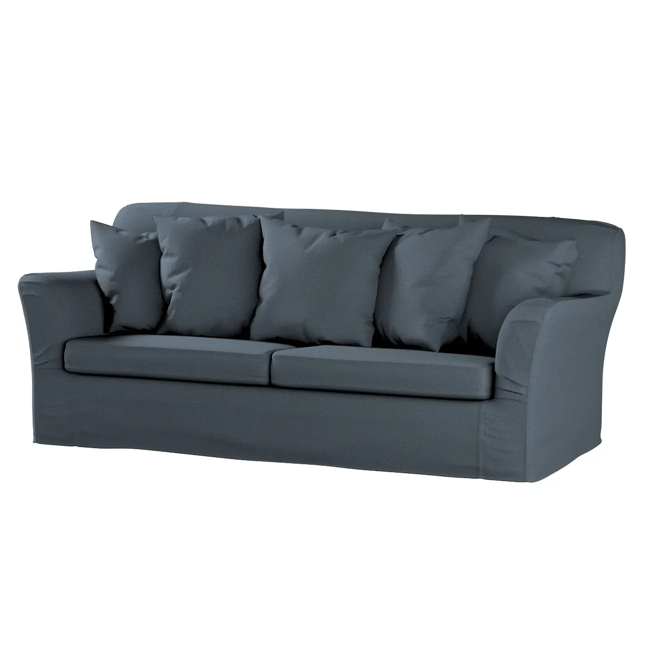 Dekoria Potah na pohovku IKEA  Tomelilla rozkládací, šedo-modrá, pohovka Tomelilla rozkládací, Etna, 705-30