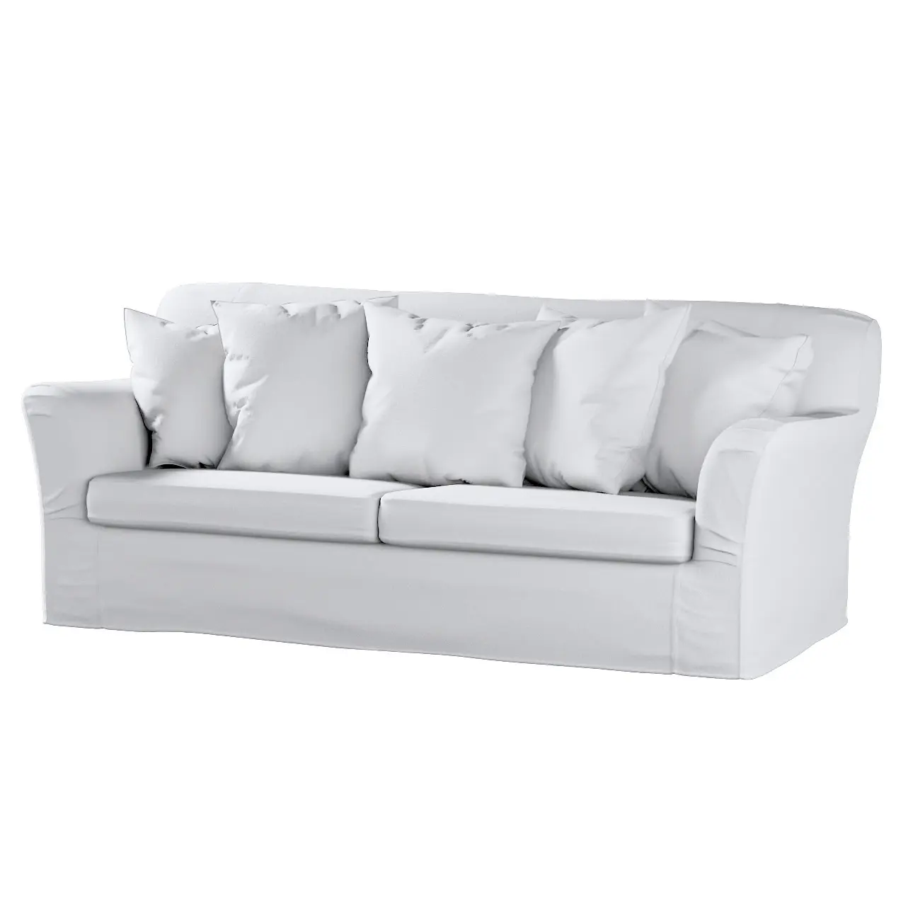 Dekoria Potah na pohovku IKEA  Tomelilla rozkládací, bílá, pohovka Tomelilla rozkládací, Boucle Teddy, 702-80