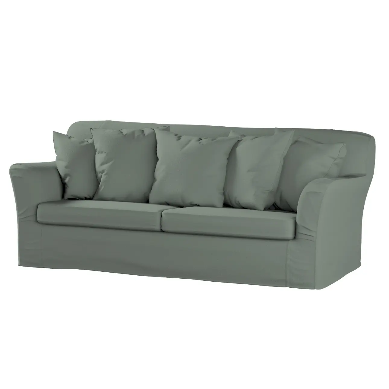 Dekoria Potah na pohovku IKEA  Tomelilla rozkládací, zelená, pohovka Tomelilla rozkládací, Boucle Teddy, 702-85