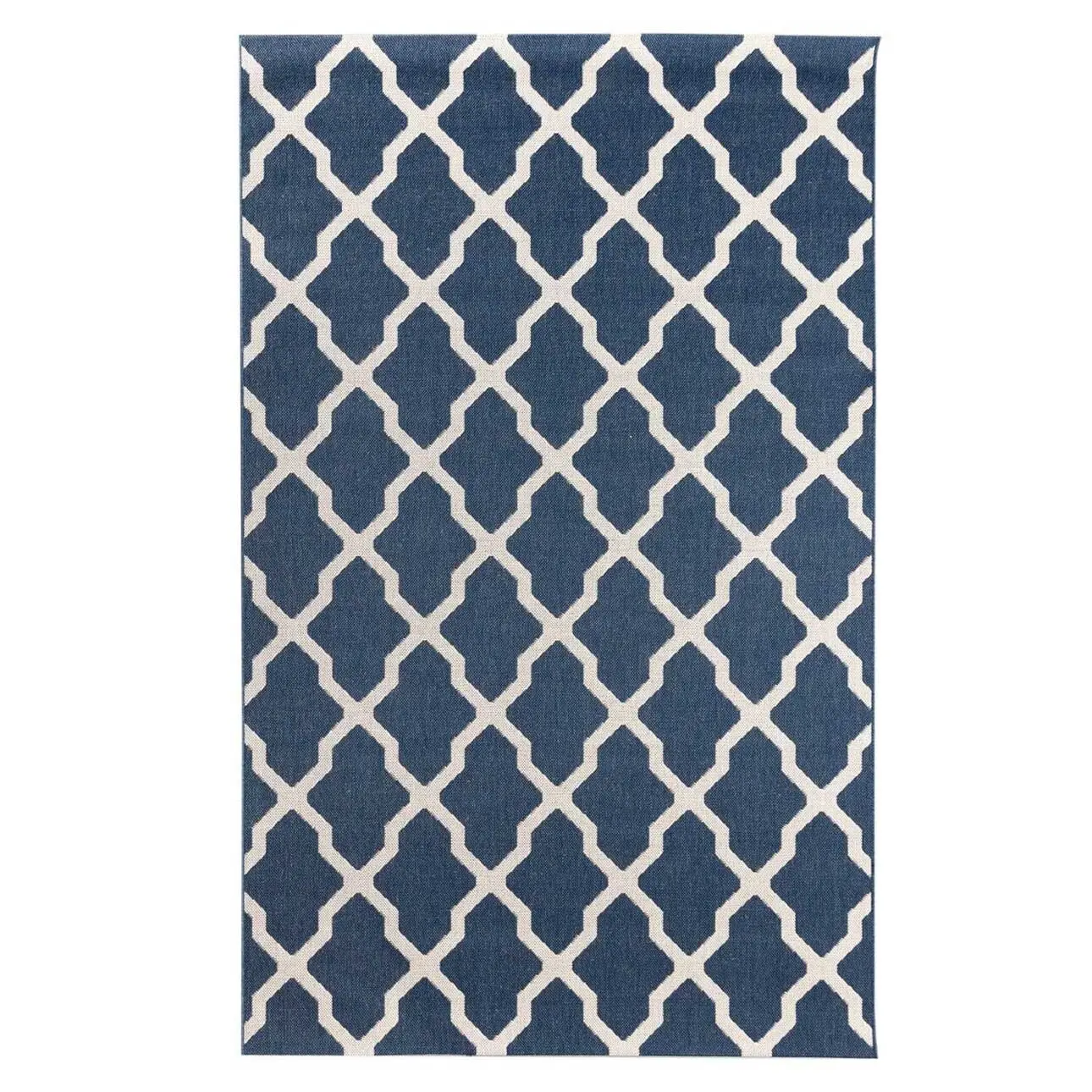 Dekoria Koberec Cottage blue/beige 160x230cm, 160 x 230 cm