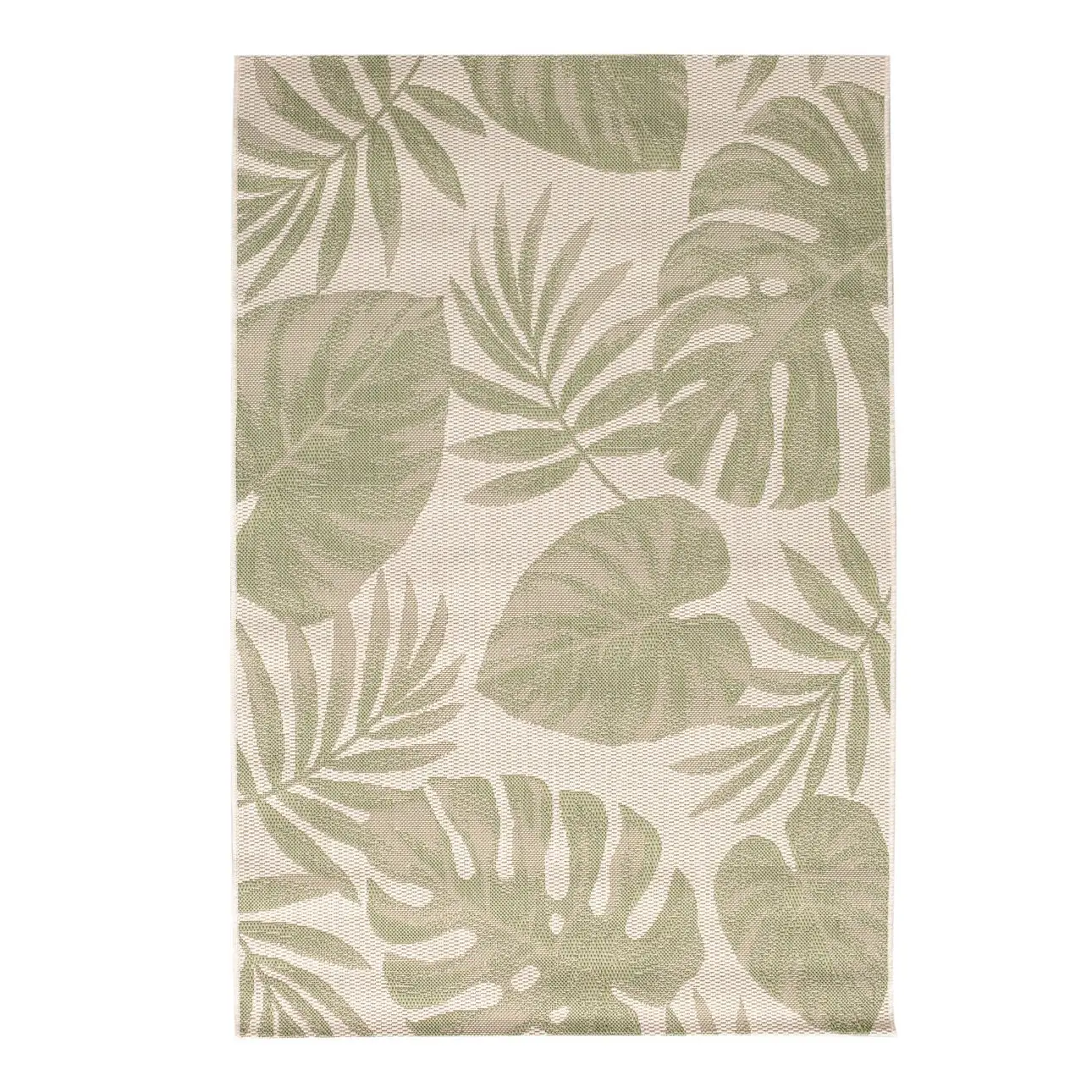 Dekoria TRENDY koberec Cottage beige/jungle green 120x170cm, 120 x 170 cm