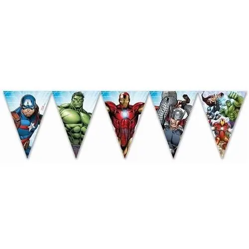 Vlaječková girlanda Mighty Avengers