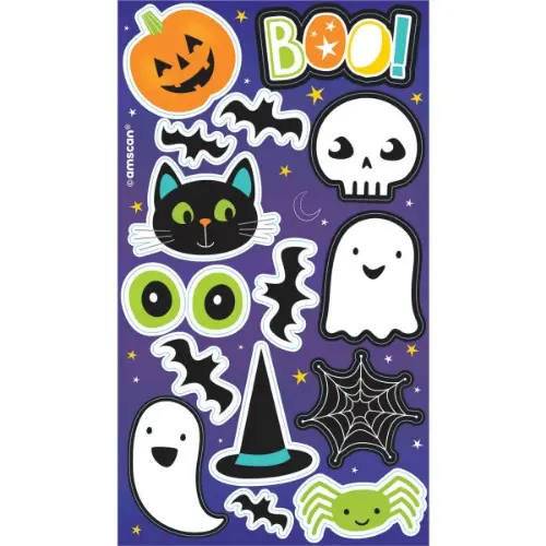 Sada samolepek Halloween 60ks