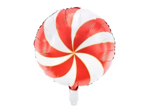 Foliový balonek bonbón červený 45 cm