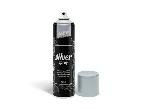 Sprej 150ml dekorační stříbrný