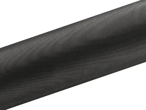 Satén v roli úzký Černý 16 cm x 9 m