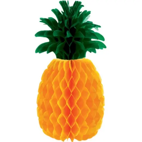 Papírová dekorace - Ananas, 29.2 x 15.6 cm