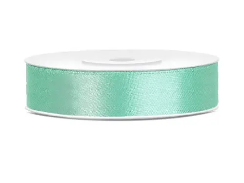 Saténová stuha mint 12 mm x 25 m