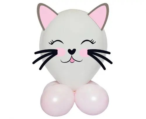 Balonkové zvířátko DIY - Kočička