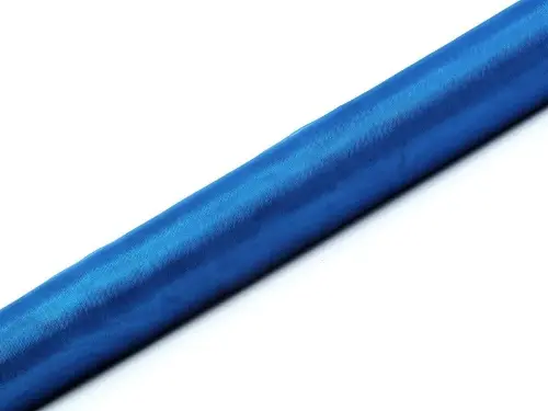 Organza 36 cm x 9 m středně tmavě modrá