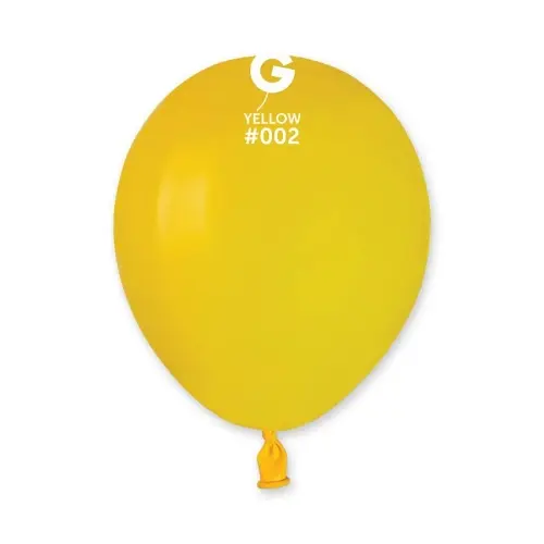 Balonky Gemar Žluté 13 cm -100 ks