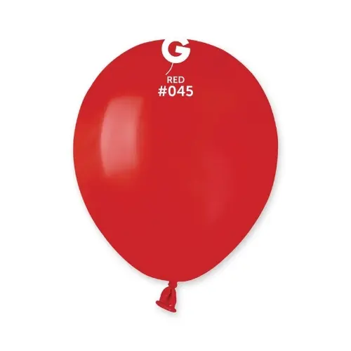 Balonky Gemar Červené  13 cm - 100 ks