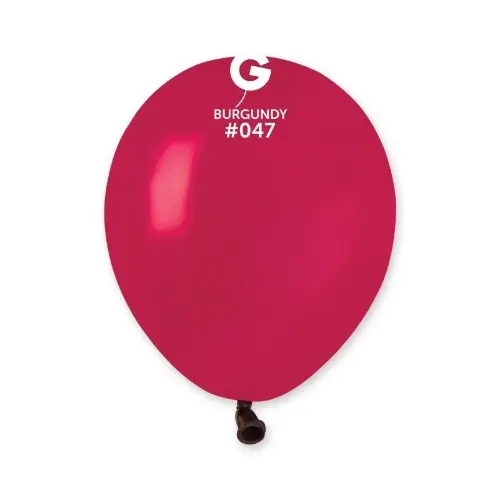 Balonky Gemar Bordeaux 13 cm - 100 ks