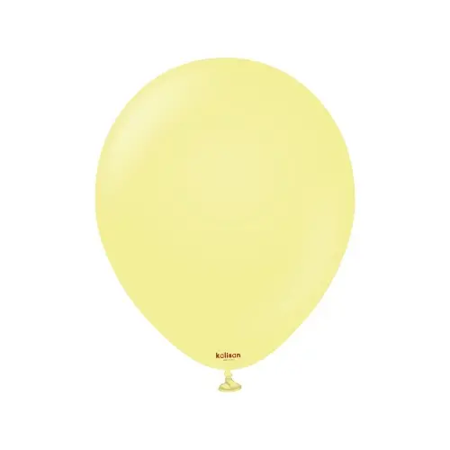Balonky žluté Macaron Yellow 13 cm/5", 100 ks