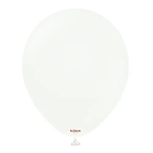 Balonky bílé Standard White 30 cm/12", 100 ks