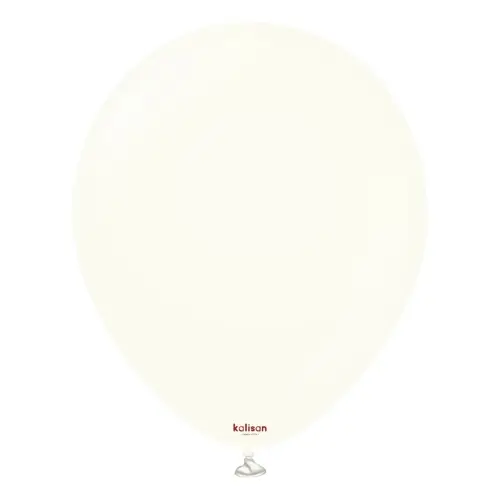 Balonky bílé, Retro White 30 cm/12", 100 ks