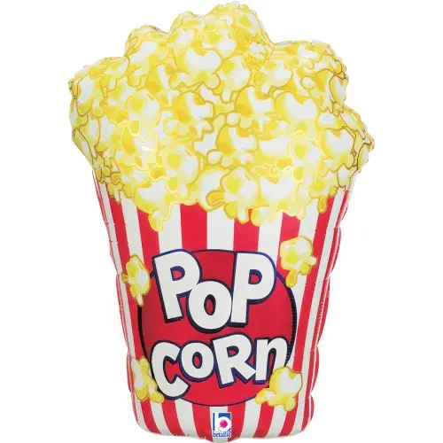 Foliový balonek Popcorn, 71 cm