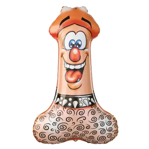 Fóliový balonek Veselý penis, 58 x 90 cm