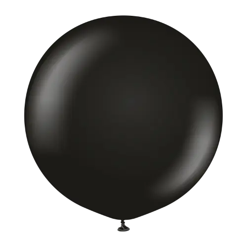 Balonek černý, Standard Black 60 cm/24"