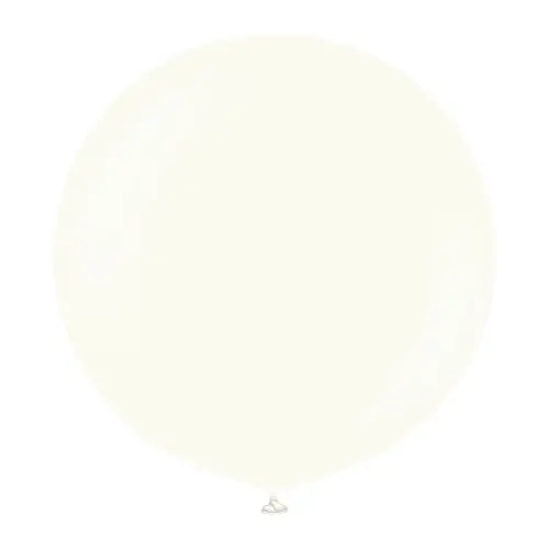 Balonek bílý, Retro White 60 cm/24"