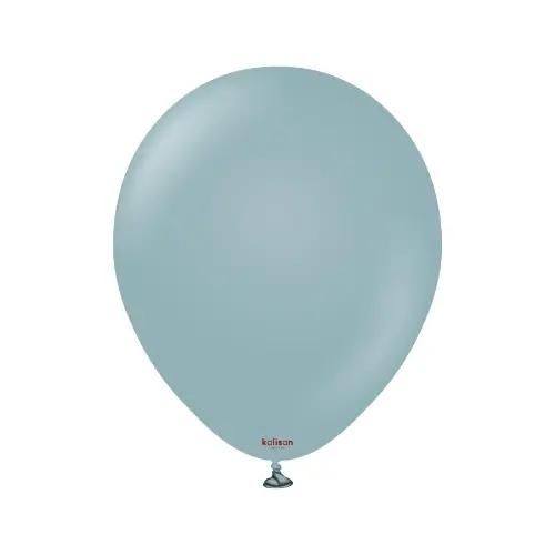 Balonky šedé, Retro Storm 13 cm/5" – 100 ks