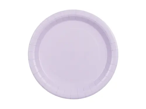 Papírové talíře levandulové 23 cm – 6 ks
