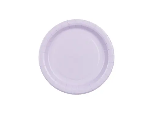Papírové talíře levandulové 18 cm – 6 ks