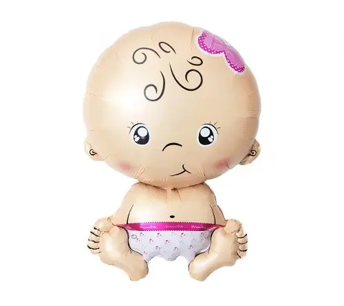 Fóliový balonek Baby Girl – 37 × 55 cm
