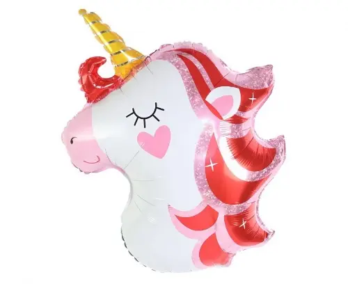 Fóliový balonek jednorožec Zasněný – 64 cm