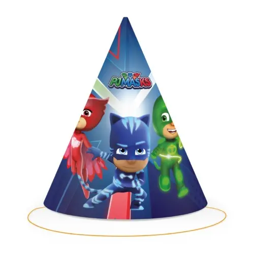 Párty čepičky PJ Masks 6 ks