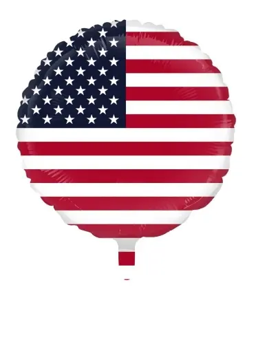 Fóliový balonek USA vlajka 45 cm