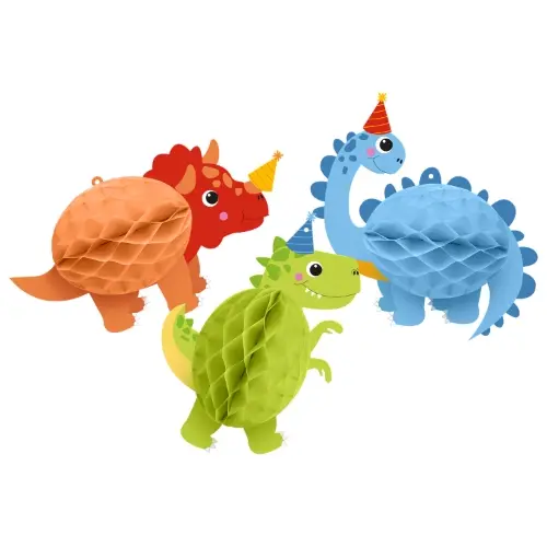 Závěsné dekorace Dino Jungle – 3 ks