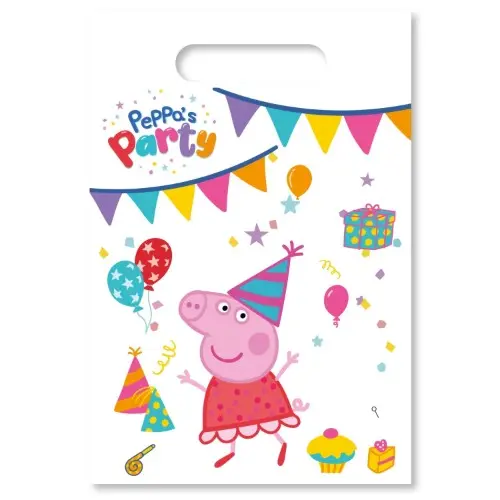 Dárkové tašky Peppa Pig – 6 ks