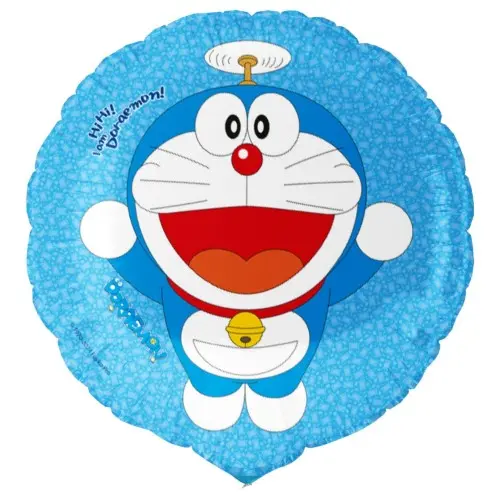 Fóliový balonek Doraemon kulatý 46 cm