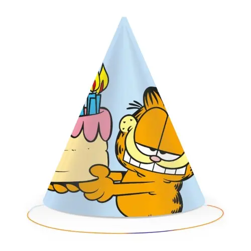 Párty čepičky Garfield 6 ks