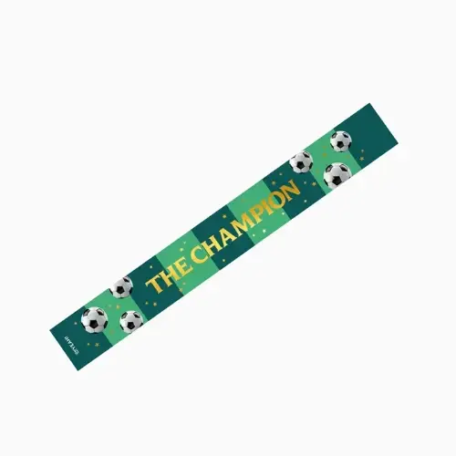 Šerpa The Champions Fotbal – 135 × 8 cm