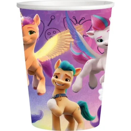 Papírové kelímky My Little Pony, 8 ks