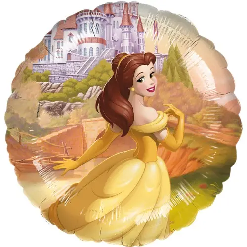 Fóliový balonek princezna Belle – 45 cm