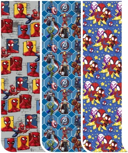 Balicí papír v roli Marvel – 70 × 200 cm